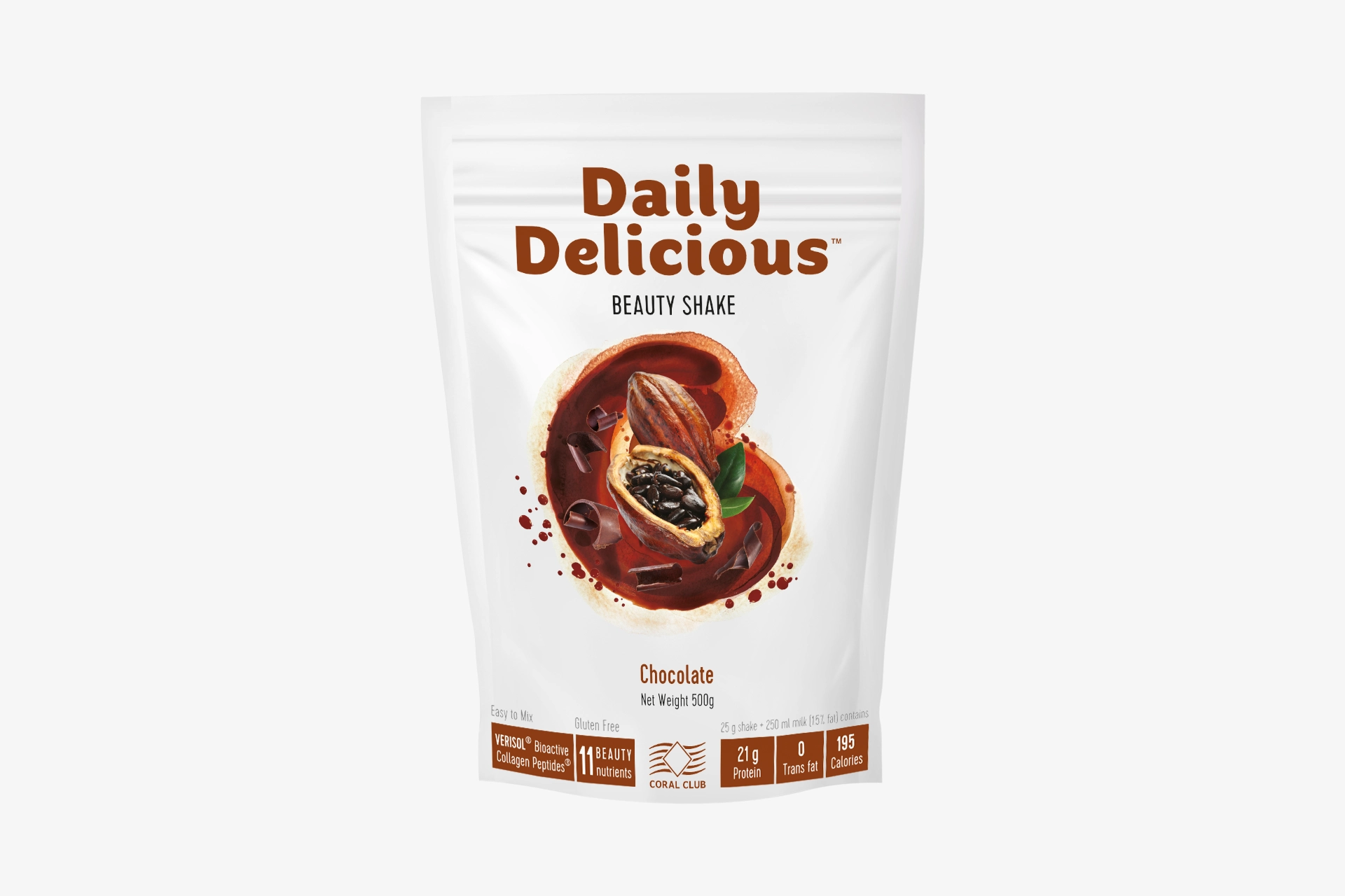 Daily Delicious Beauty Shake Čokoláda